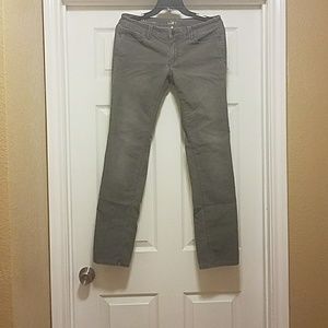 Grey corduroy pants